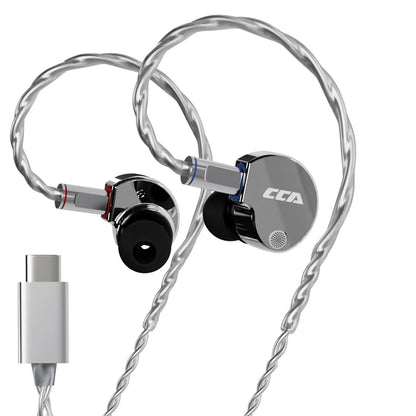CCA Phoenix In - Ear Monitor All - Metal Dual - Magnet Dynamic Driver IEM - The HiFi Cat