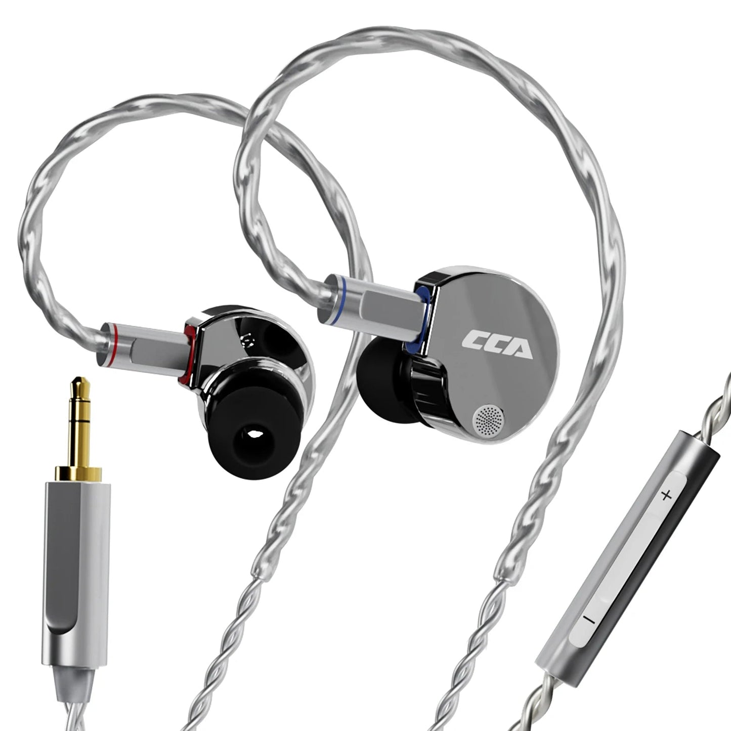 CCA Phoenix In - Ear Monitor All - Metal Dual - Magnet Dynamic Driver IEM - The HiFi Cat