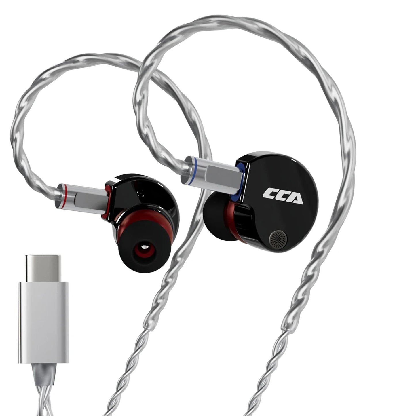 CCA Phoenix In - Ear Monitor All - Metal Dual - Magnet Dynamic Driver IEM - The HiFi Cat