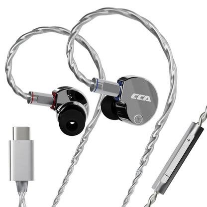 CCA Phoenix In - Ear Monitor All - Metal Dual - Magnet Dynamic Driver IEM - The HiFi Cat