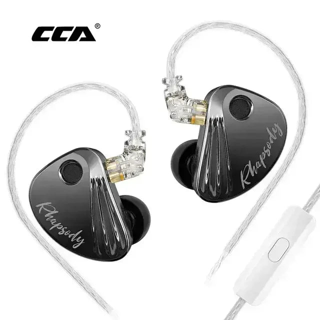 CCA Rhapsody 2DD+4BA Hybrid IEM Earphone With Detachable Cable - The HiFi Cat