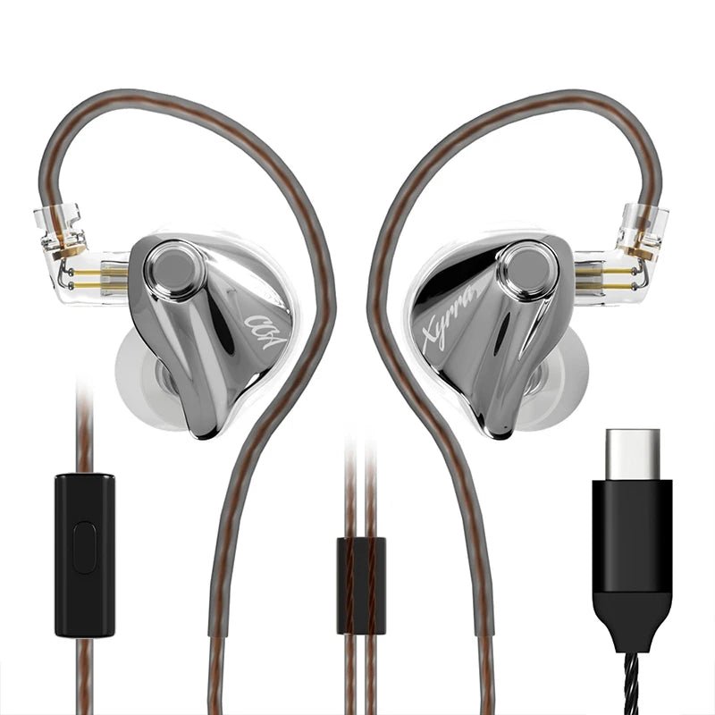 CCA Xyrra 1BA+1DD Dynamic Hybrid Driver HiFi In - Ear Monitors Earphones - The HiFi Cat