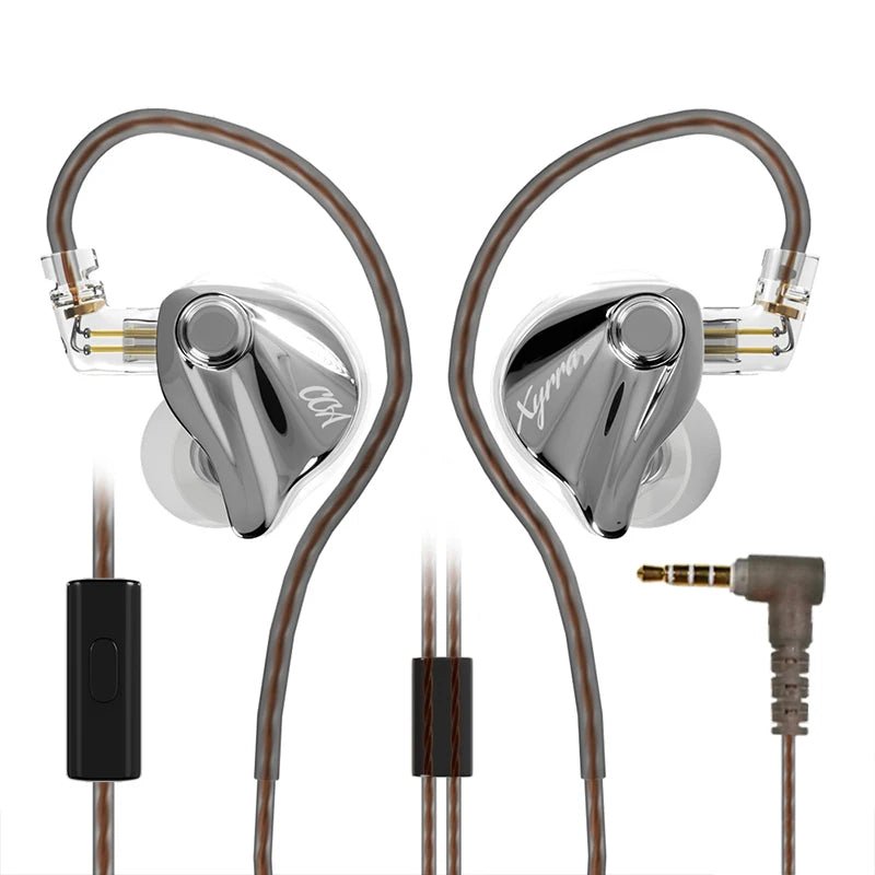 CCA Xyrra 1BA+1DD Dynamic Hybrid Driver HiFi In - Ear Monitors Earphones - The HiFi Cat