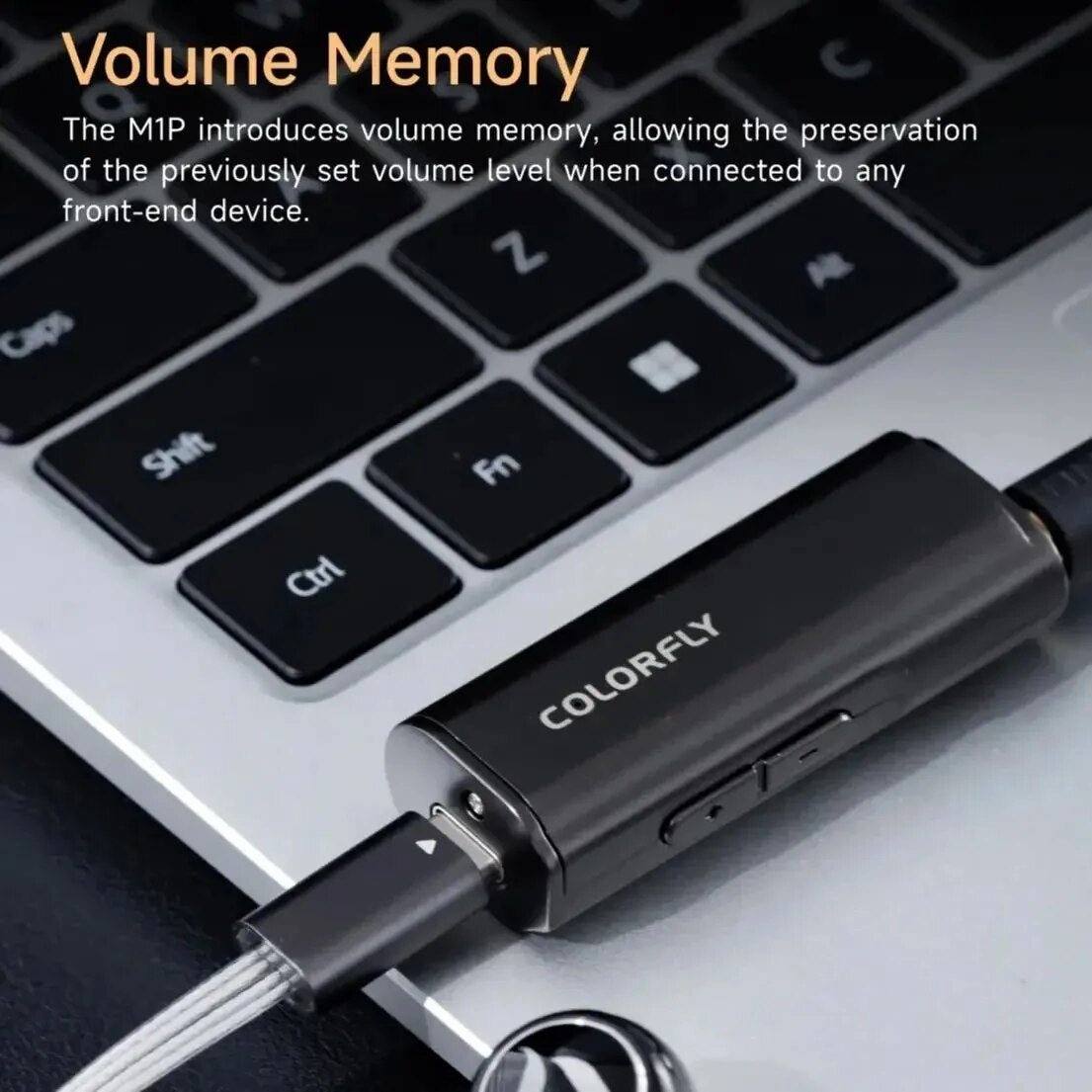 COLORFLY CDA - M1P Portable AK4493SEQ 3.5+4.4mm USB DAC/AMP Headphone Amplifier - The HiFi Cat