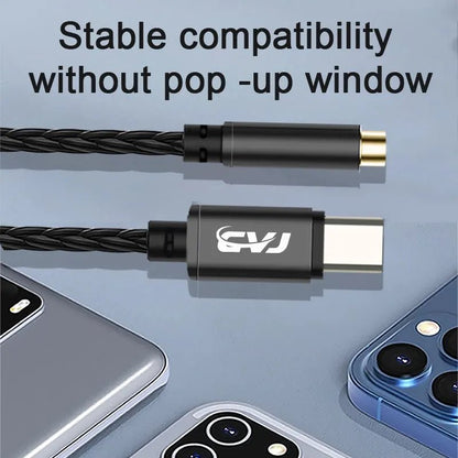 CVJ CT - 3 DAC Type - C to 3.5mm/4.4mm CX31993 Cables - The HiFi Cat