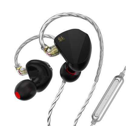 CVJ Mei 1DD + 2BA Knowles Balanced Armature Hybrid In - Ear Earphone IEM - The HiFi Cat