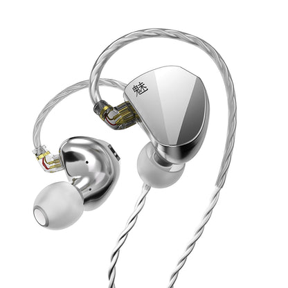 CVJ Mei 1DD + 2BA Knowles Balanced Armature Hybrid In - Ear Earphone IEM - The HiFi Cat