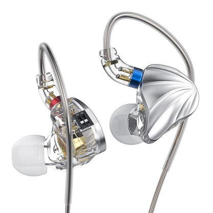 CVJ Nami Aluminum Magnesium Alloy DD+1BA In - Ear Wired Hybrid Headphone - The HiFi Cat