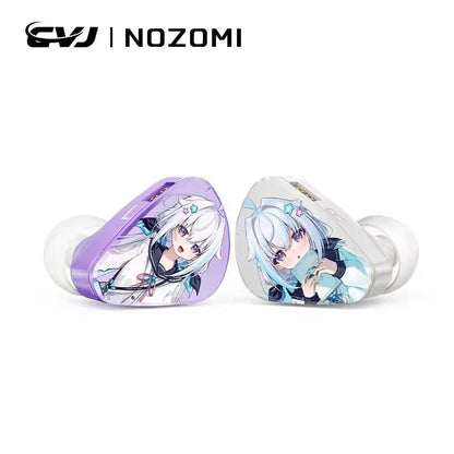 CVJ NOZOMI Triple - Driver Hybrid IEM with Interchangeable Faceplates - The HiFi Cat