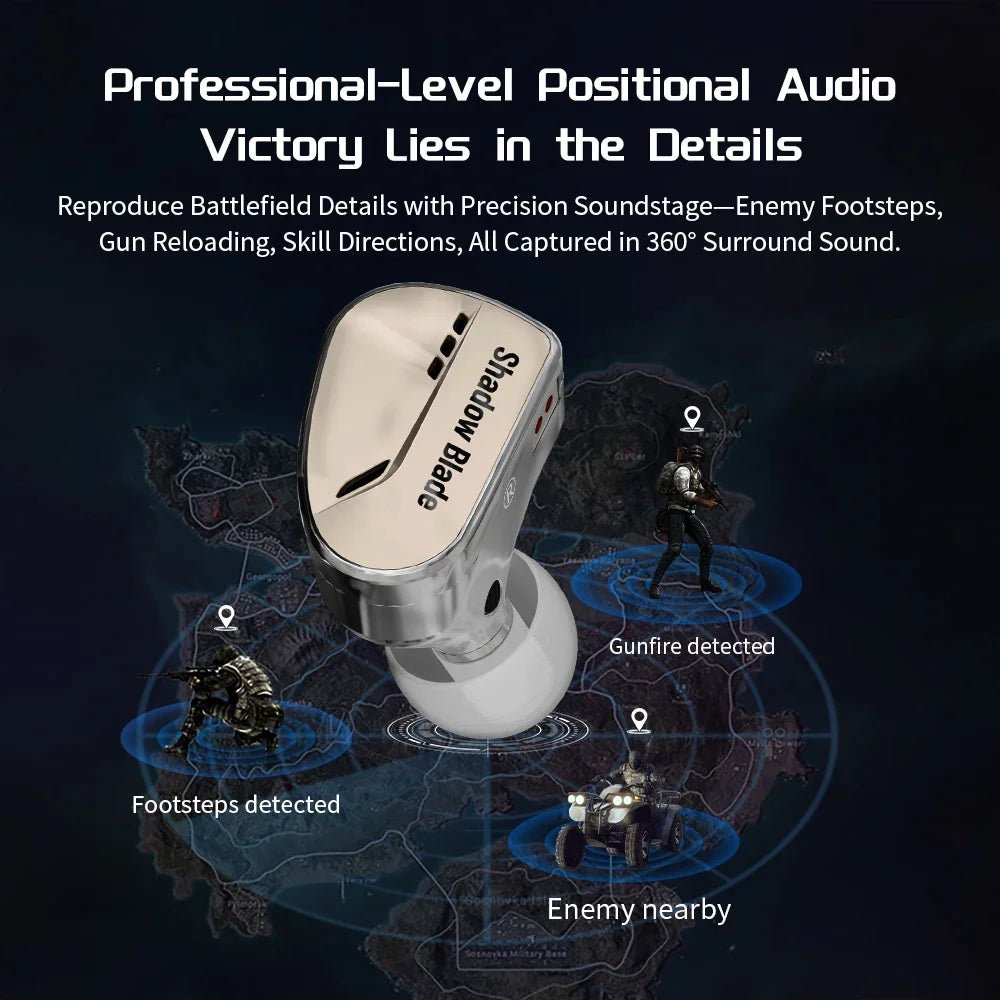 CVJ Shadow Blade 1DD+1 Vibration Switch In Ear Earphones - The HiFi Cat