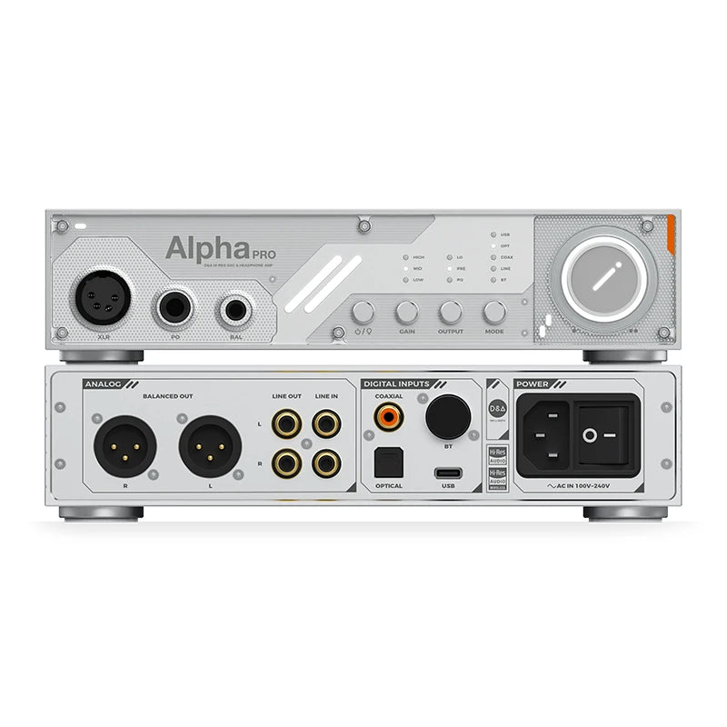 D&A Alpha PRO HI - RES DAC & Headphone Amplifier - The HiFi Cat