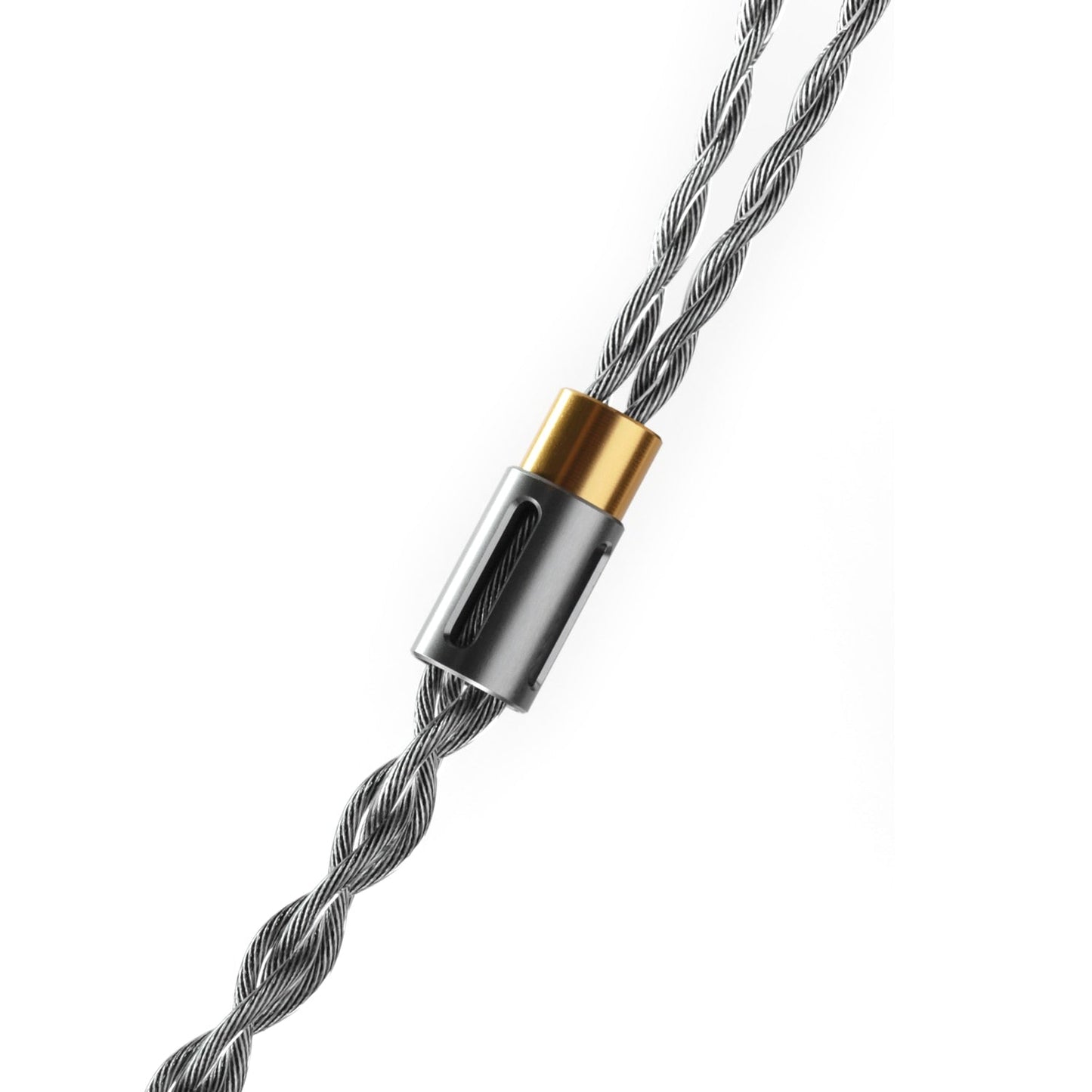 ddHiFi BC130A (Air Nyx) Silver Earphone Upgrade Cable with Shielding Layer - The HiFi Cat