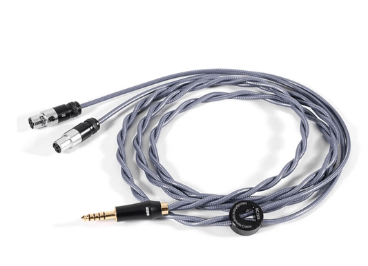 ddHiFi BC150B-490 Double Shielded Silver Headphones Cable for Sennheiser HD 490 PRO - The HiFi Cat