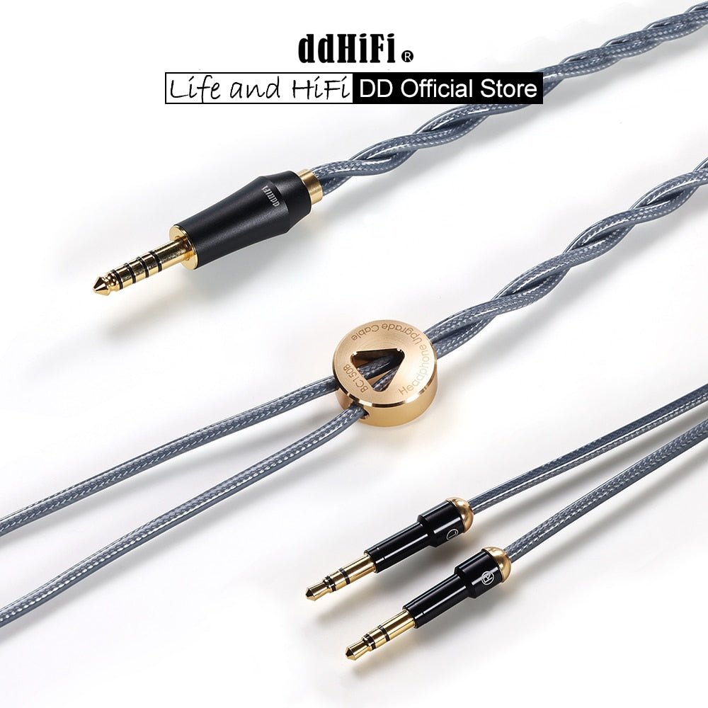 ddHiFi BC150B Double Shielded Earphone Upgrade Cable - The HiFi Cat