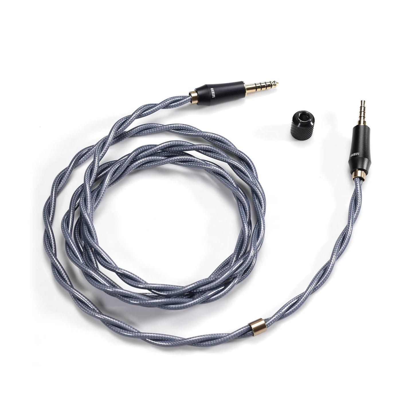 ddHiFi BC150B - MV Double Shielded Silver Headphones Cable for Sony MDR - MV1 - The HiFi Cat