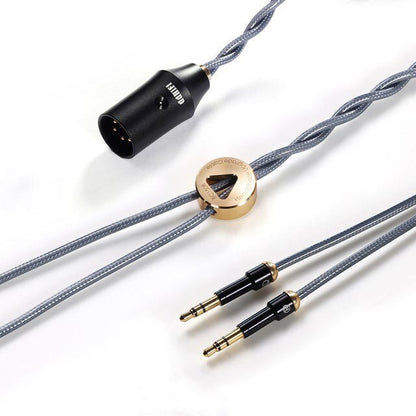 ddHiFi BC150B XLR Balanced Silver Headphone Upgrade Cable - The HiFi Cat