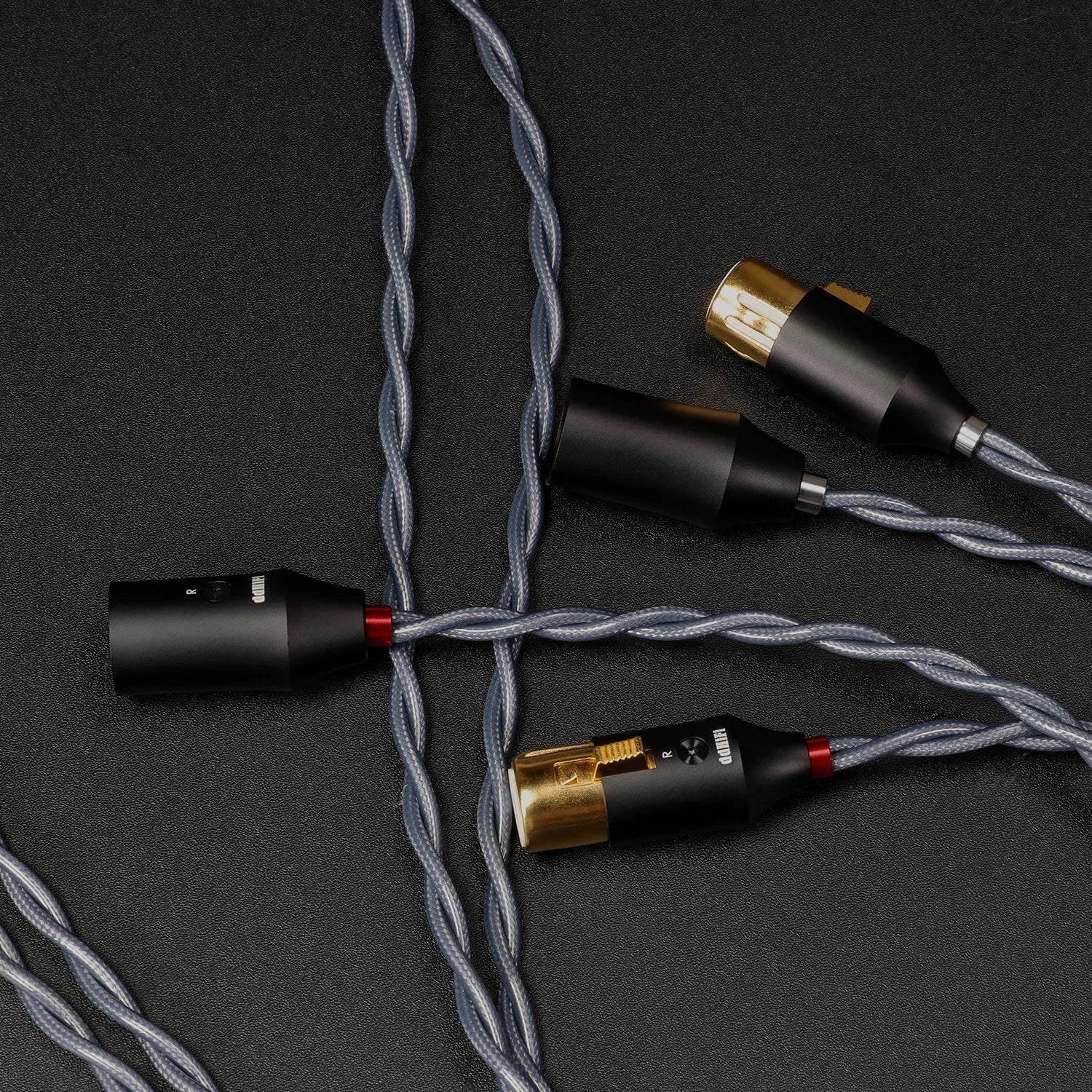 ddHiFi BC30XLR Balanced XLR 3Pin Female Input/Male Output Plugs Shielding Signal Cable - The HiFi Cat