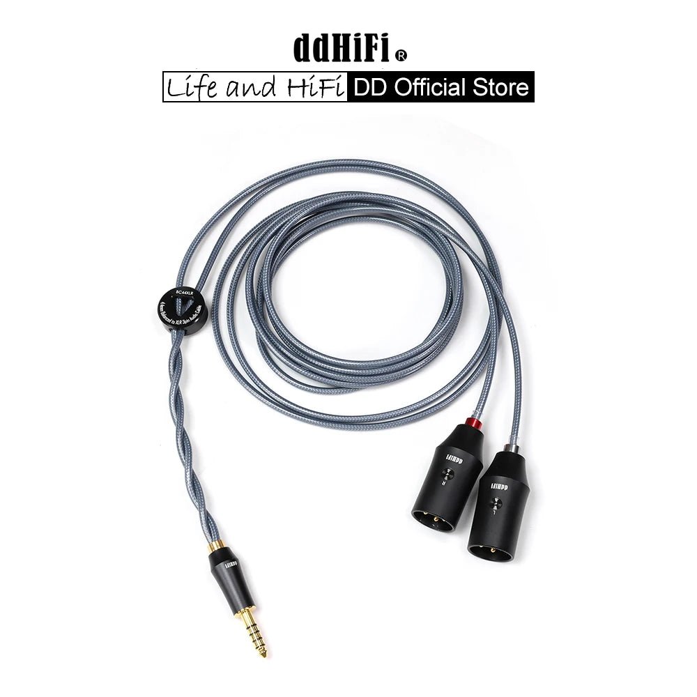 ddHiFi BC44XLR 4.4mm Balanced to XLR 3Pin Shielding Signal Cable - The HiFi Cat