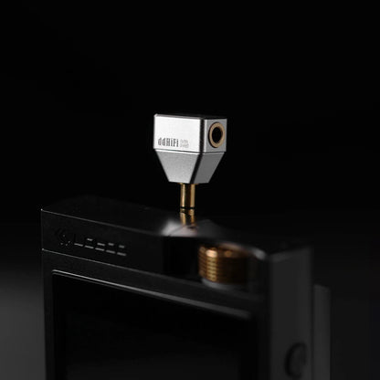 ddHiFi DJ35L 3.5mm L - Shaped Adapter | CNC Aluminum - The HiFi Cat