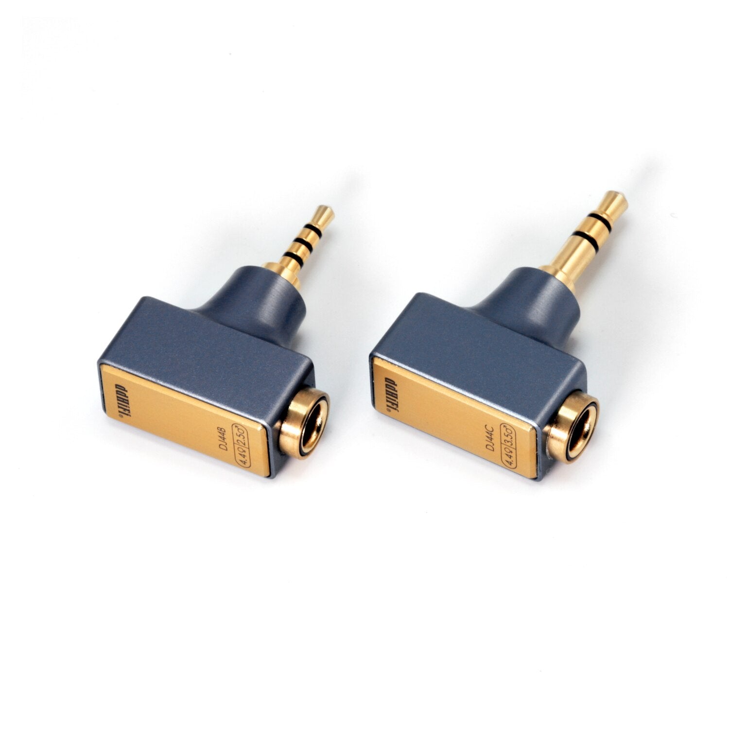 ddHiFi DJ44B / DJ44C Mark II, 4.4mm Female to 2.5mm / 3.5mm Male Headphone Adapter - The HiFi Cat