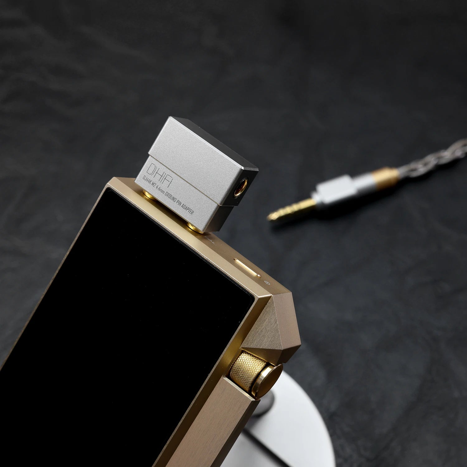 ddHiFi DJ44K M2 4.4mm Ground Pin Adapter Exclusive for Astell&Kern Players - The HiFi Cat