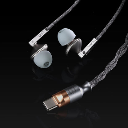 ddHiFi E13P (Memory) Semi - In - Ear Planar Earphones - The HiFi Cat