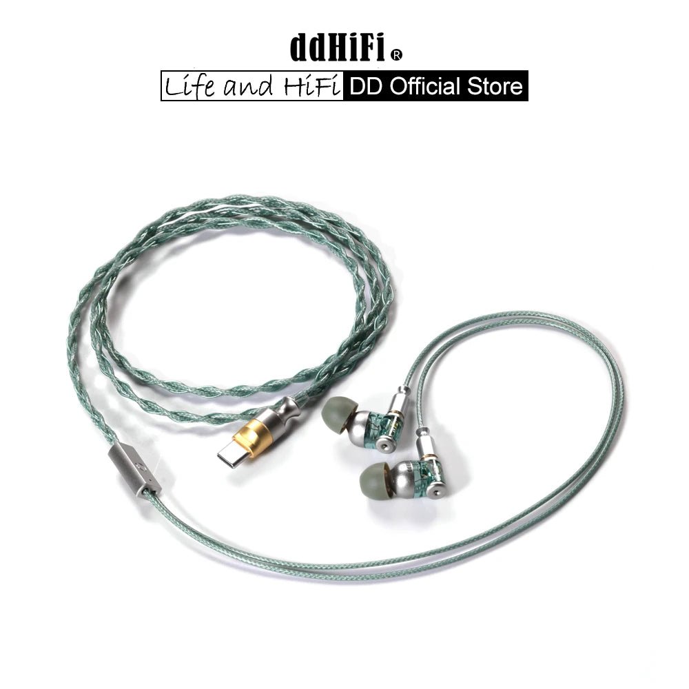 ddHiFi E2023S Decoding Set with Janus3 IEMs Earbuds with USB - C Cable - The HiFi Cat