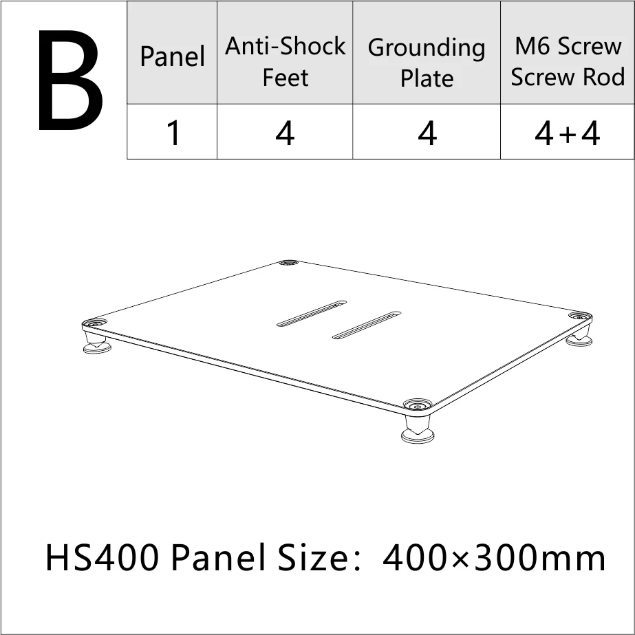 ddHiFi HS400 HiFi Display Stand for Desktop DAC Amp - The HiFi Cat