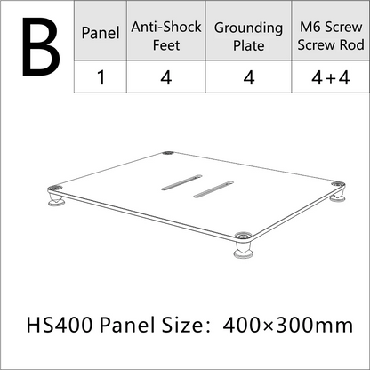 ddHiFi HS400 HiFi Display Stand for Desktop DAC Amp - The HiFi Cat