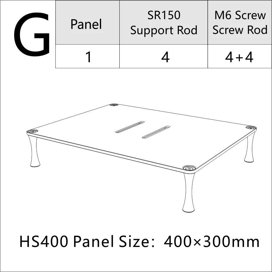 ddHiFi HS400 HiFi Display Stand for Desktop DAC Amp - The HiFi Cat