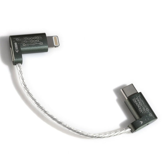 ddHiFi MFi06 Light - ning to USB TypeC Data Cable - The HiFi Cat