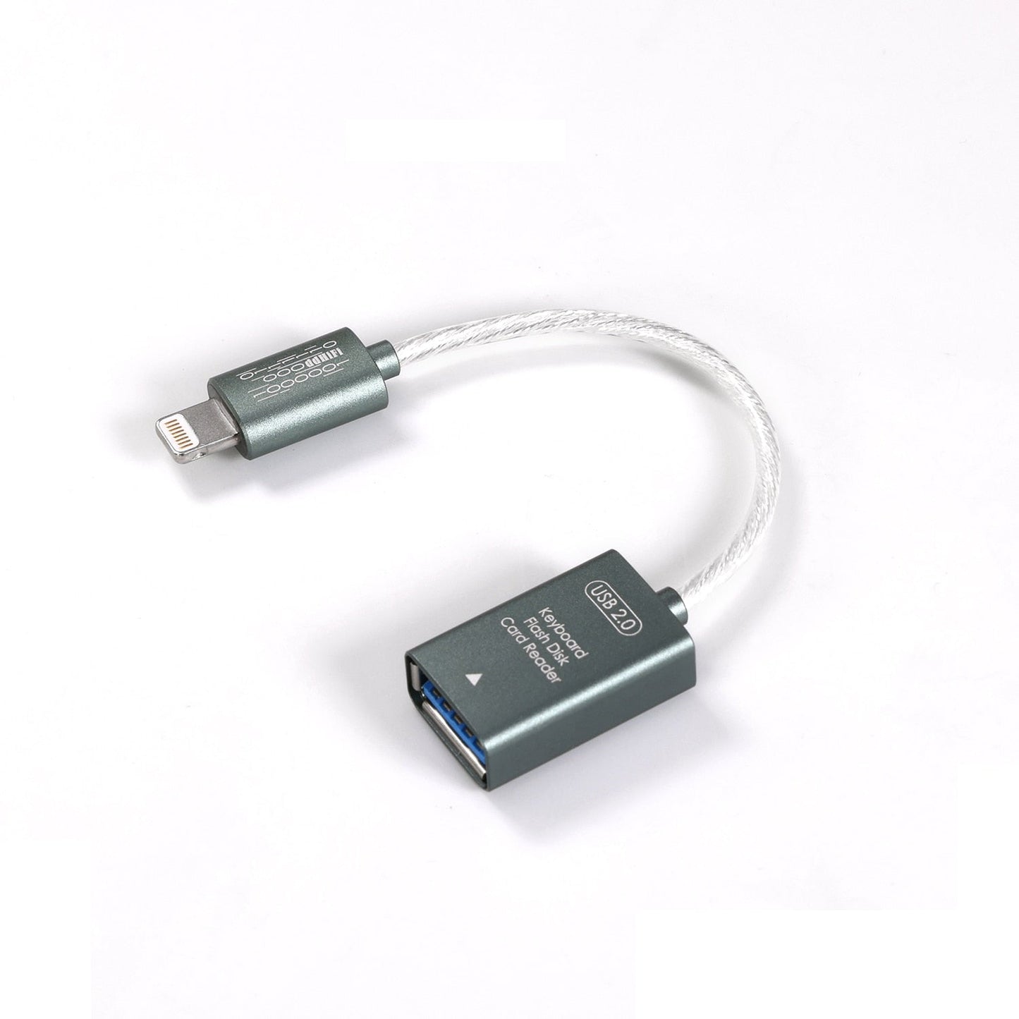 ddHiFi MFI06F 2.0 Lightning to USB - A Female USB OTG Cable - The HiFi Cat