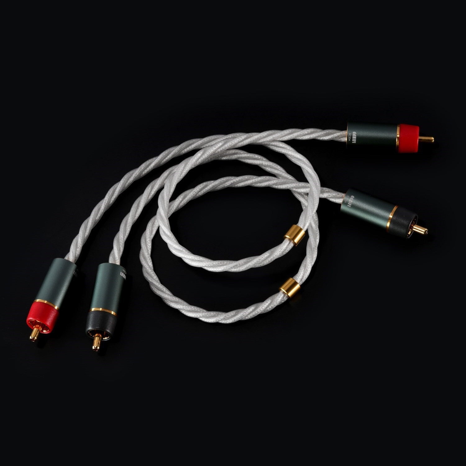 ddHiFi RC20A RCA Signal Cable with PCOCC Conductor for Connecting DACs - The HiFi Cat