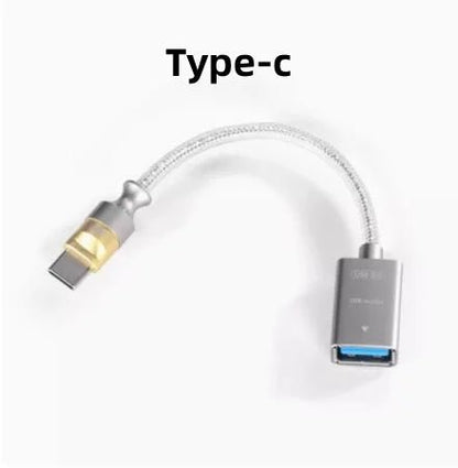 ddHiFi TC07F/MFi07F USB - C/Lightning to USB - A OTG decoding cable - The HiFi Cat