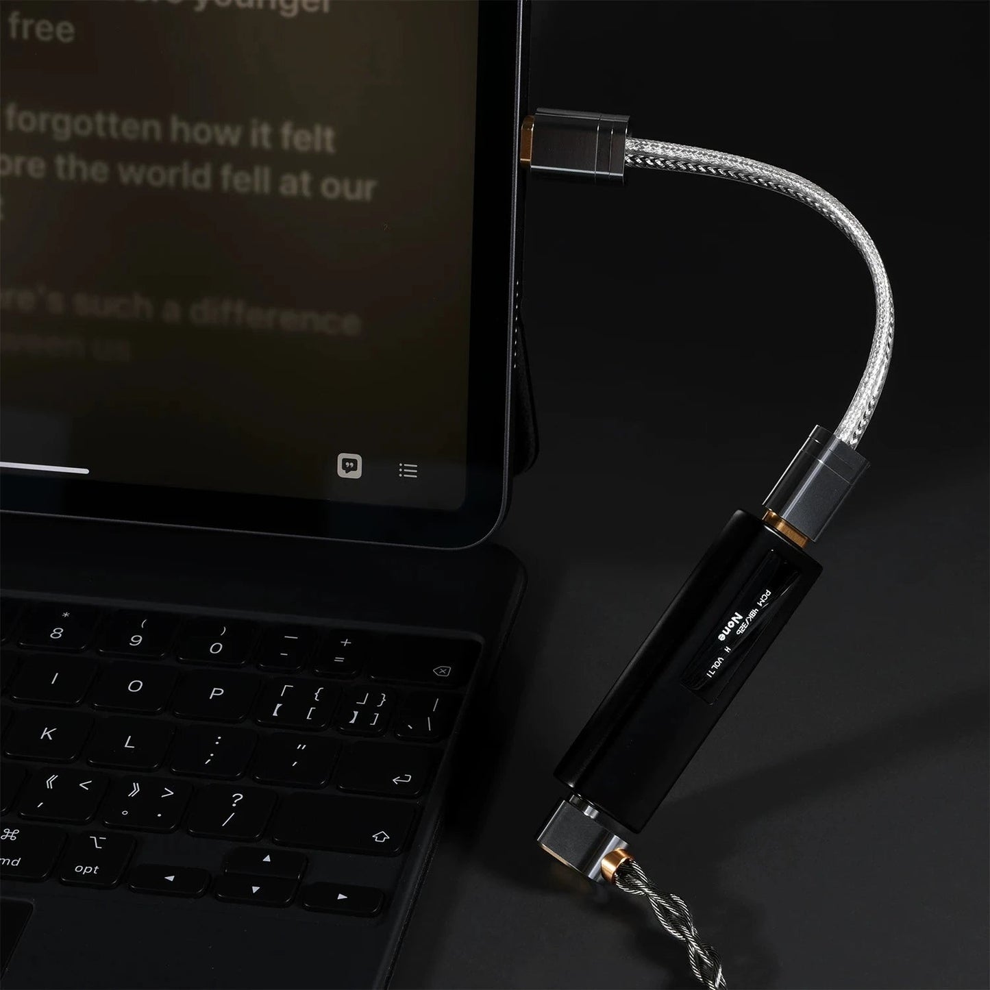 ddHiFi TC09BC USB-C to USB-B Pure Silver Double-Shielded HiFi Decoding Cable - The HiFi Cat