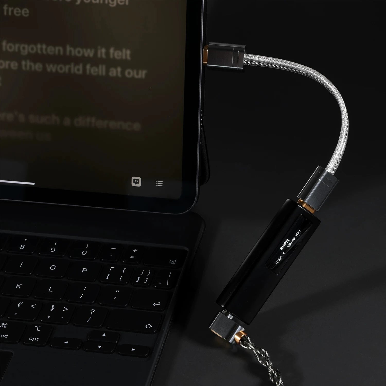 ddHiFi TC09BC USB-C to USB-B Pure Silver Double-Shielded HiFi Decoding Cable - The HiFi Cat