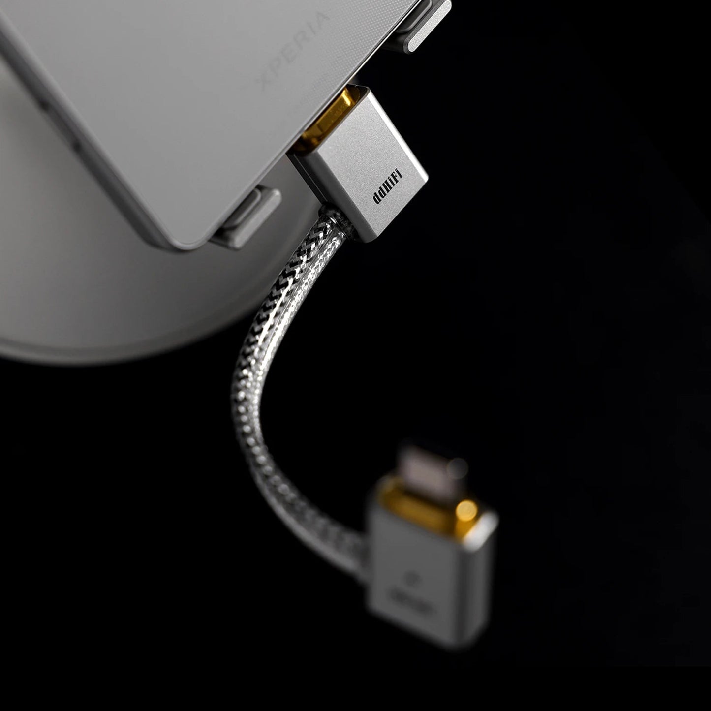 ddHiFi TC09L USB - C to USB - C L - Shaped OTG Cable - The HiFi Cat