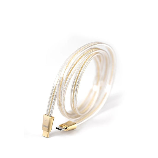 ddHiFi TC19CC Gold (Comet Gold) Pure Silver USB - C Cable - The HiFi Cat