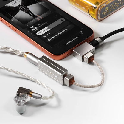 ddHIFI TC28Max USB OTG Adapter with PD Input with Dual - Way Power Supply for Improved Audio Performance - The HiFi Cat