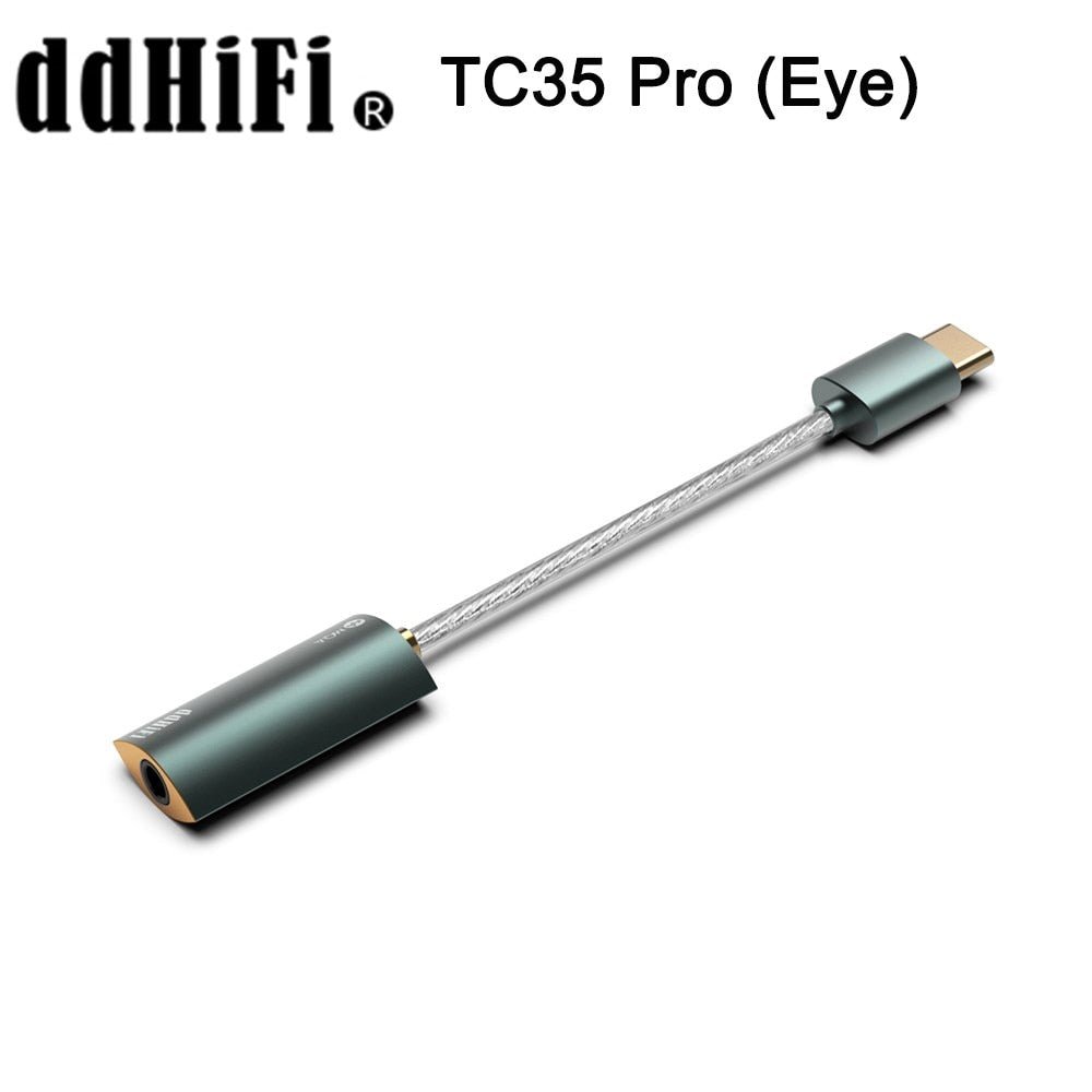 ddHiFi TC35 Pro (Eye) TypeC / Light - ning to 3.5mm Decoder ES9281ACPro Chip - The HiFi Cat