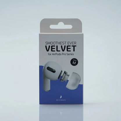 Divinus Velvet Eartips For AirPods Pro Series For 3mm - 5mm Nozzle - The HiFi Cat