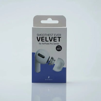 Divinus Velvet Eartips For AirPods Pro Series For 3mm - 5mm Nozzle - The HiFi Cat