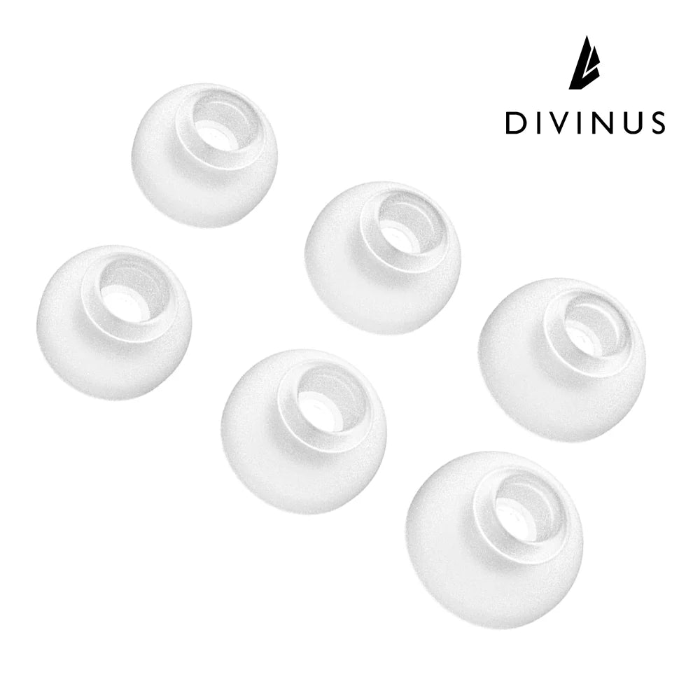 Divinus Velvet Eartips For AirPods Pro Series For 3mm - 5mm Nozzle - The HiFi Cat