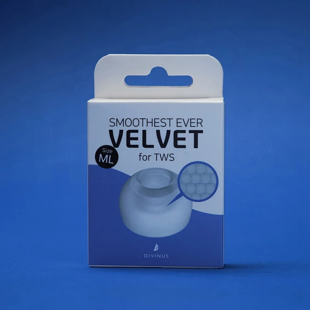 Divinus Velvet Eartips For TWS Wireless Earphone - The HiFi Cat