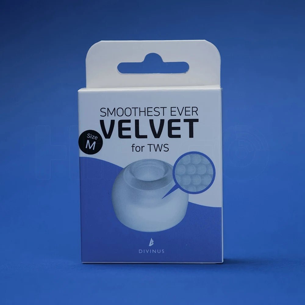 Divinus Velvet Eartips For TWS Wireless Earphone - The HiFi Cat