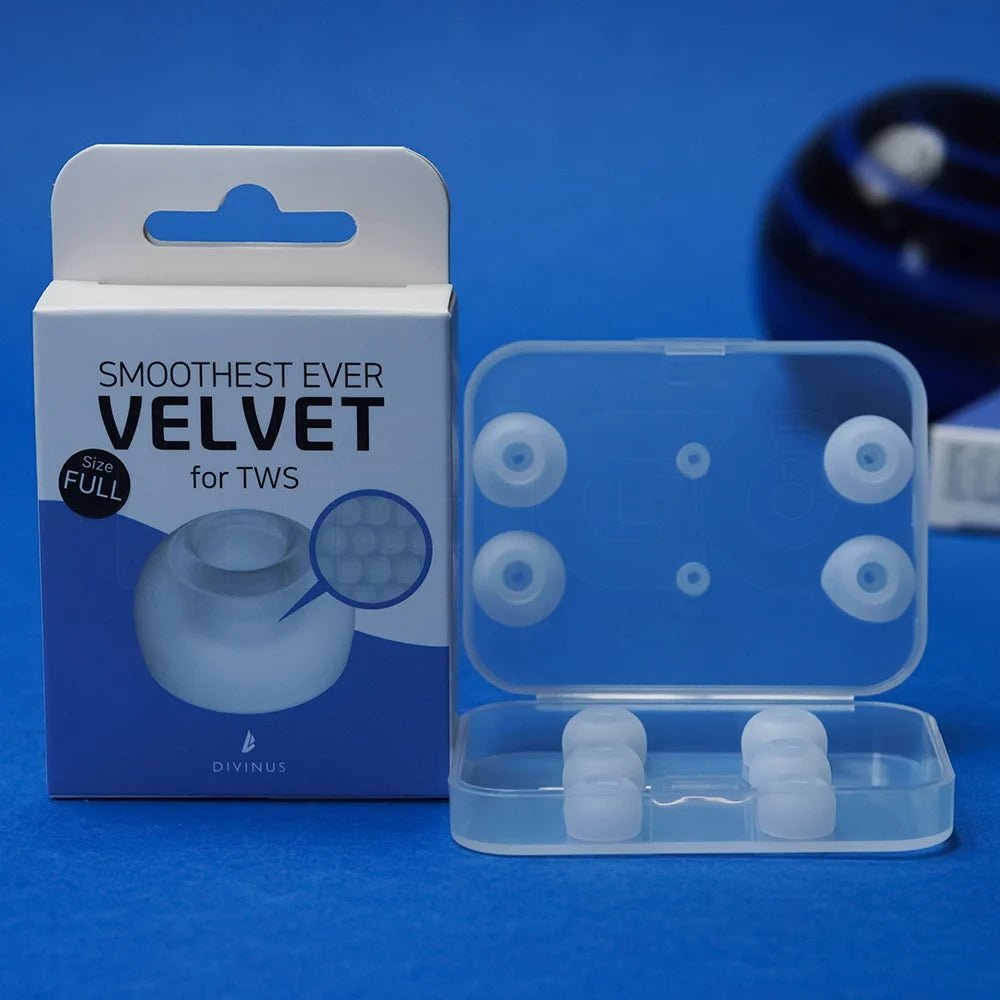 Divinus Velvet Eartips For TWS Wireless Earphone - The HiFi Cat