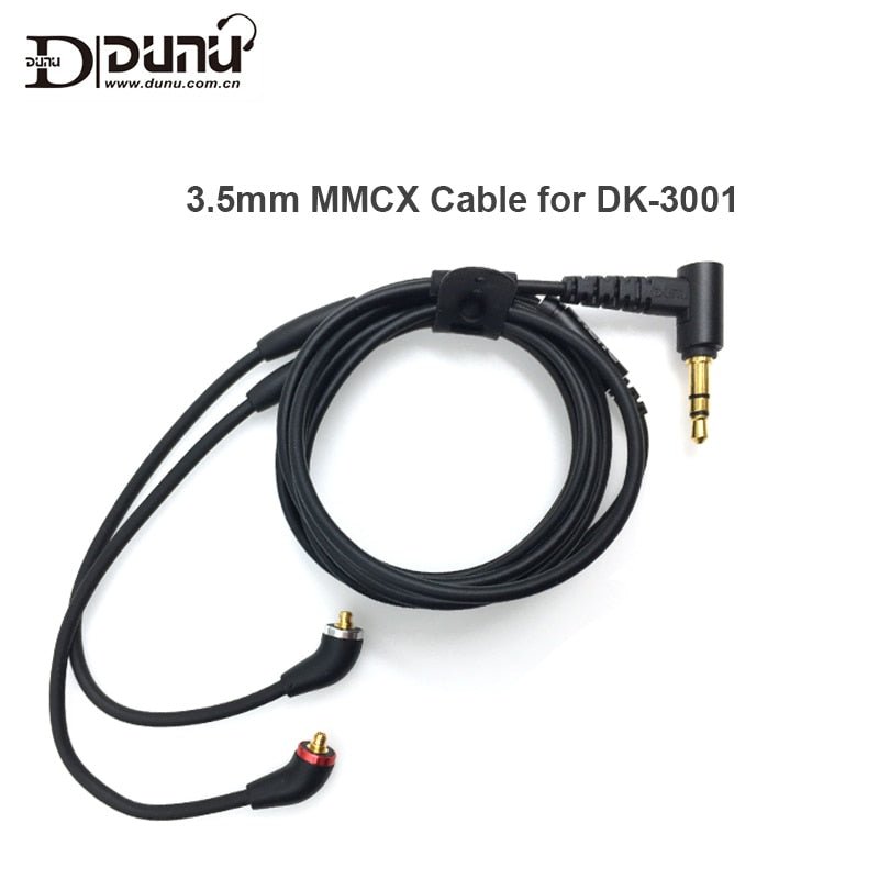 DUNU DK - 3001 Original Earphone Cable MMCX Plug 3.5mm for DK3001 DK 3001 - The HiFi Cat