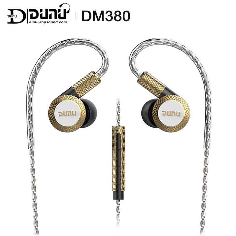 DUNU DM380 Linearlayout Triple Titanium Diaphragm Driver In - ear Earphone - The HiFi Cat