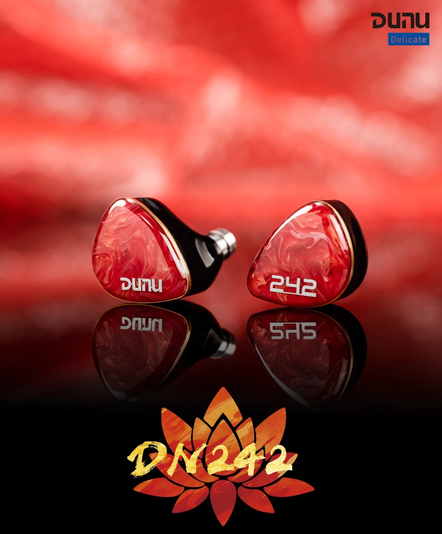 DUNU DN242 Tribrid IEM - 2DD + 4BA + 2 Planar 8 - Driver In - Ear Earphone - The HiFi Cat