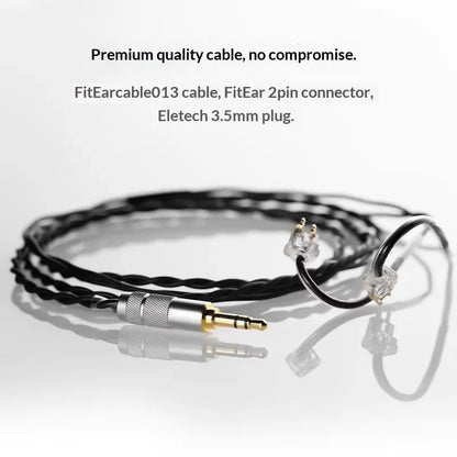 DUNU × FitEar Kaoru IEM | 6BA Per Side | FitEar Elliptical Nozzle - The HiFi Cat